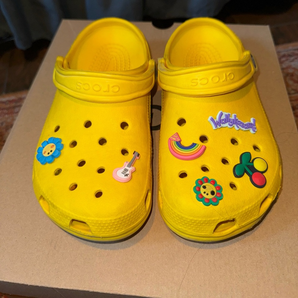 Yellow Crocs